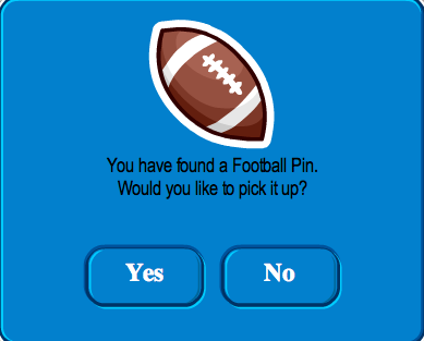 football-pin